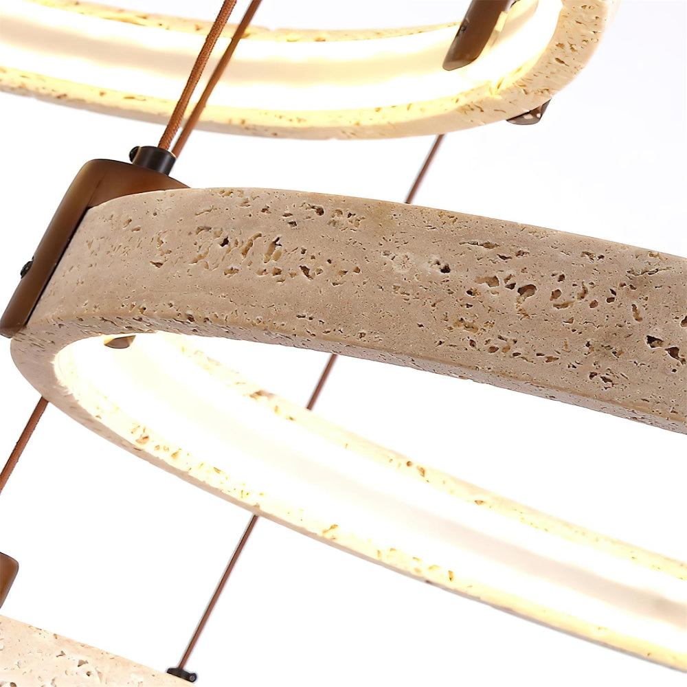 plafonnier led rond suspendu