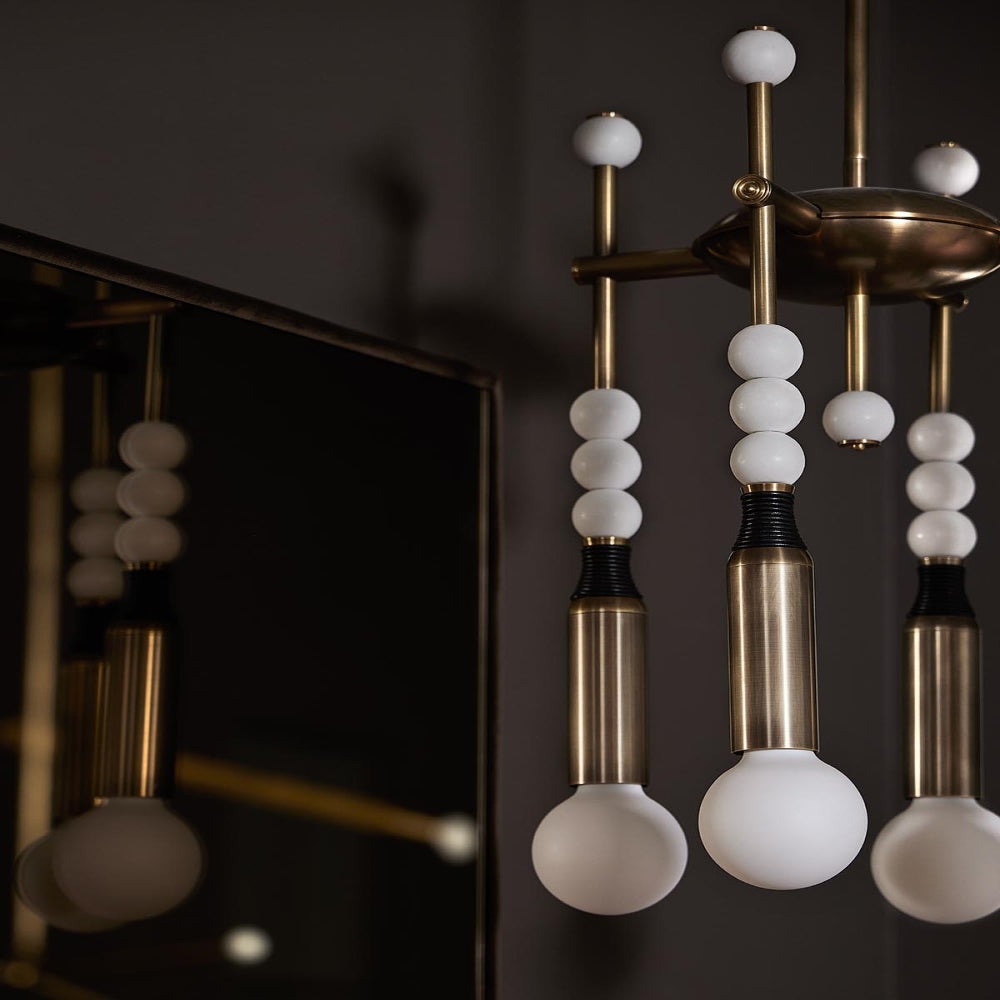 plafonnier boule design