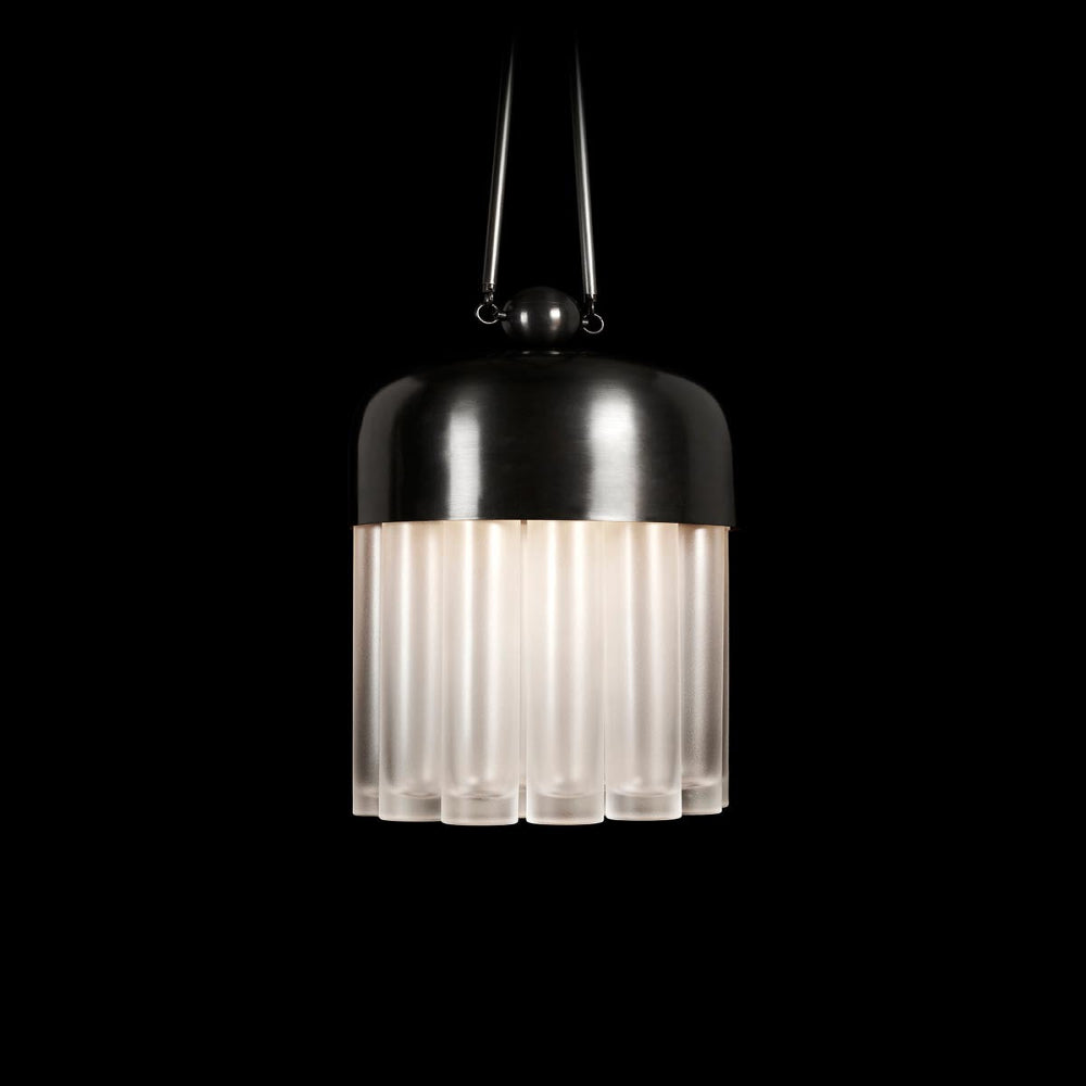 plafonnier cylindre en verre