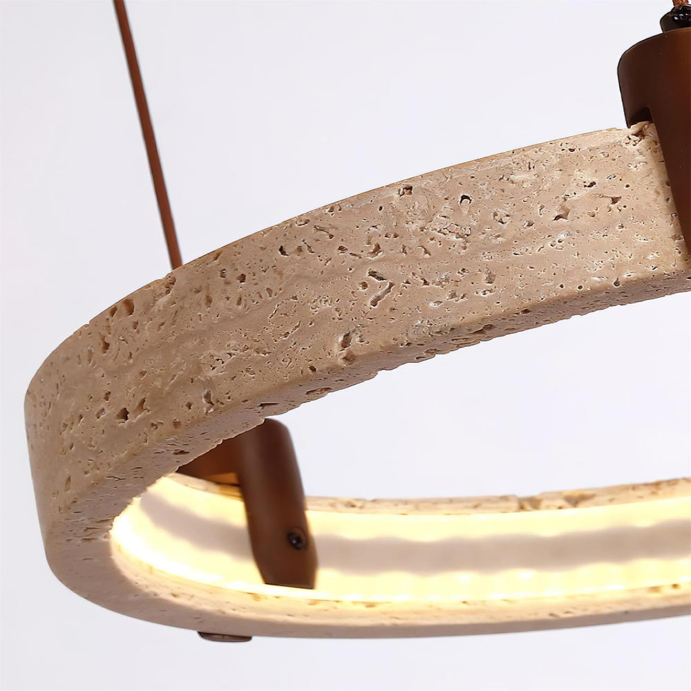plafonnier led rond suspendu