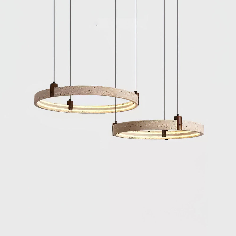 plafonnier led rond suspendu