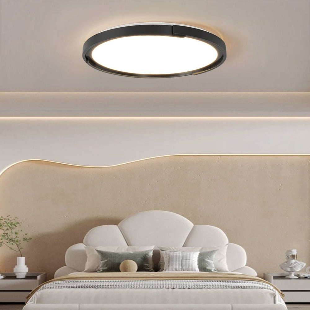 plafonnier minimaliste rond