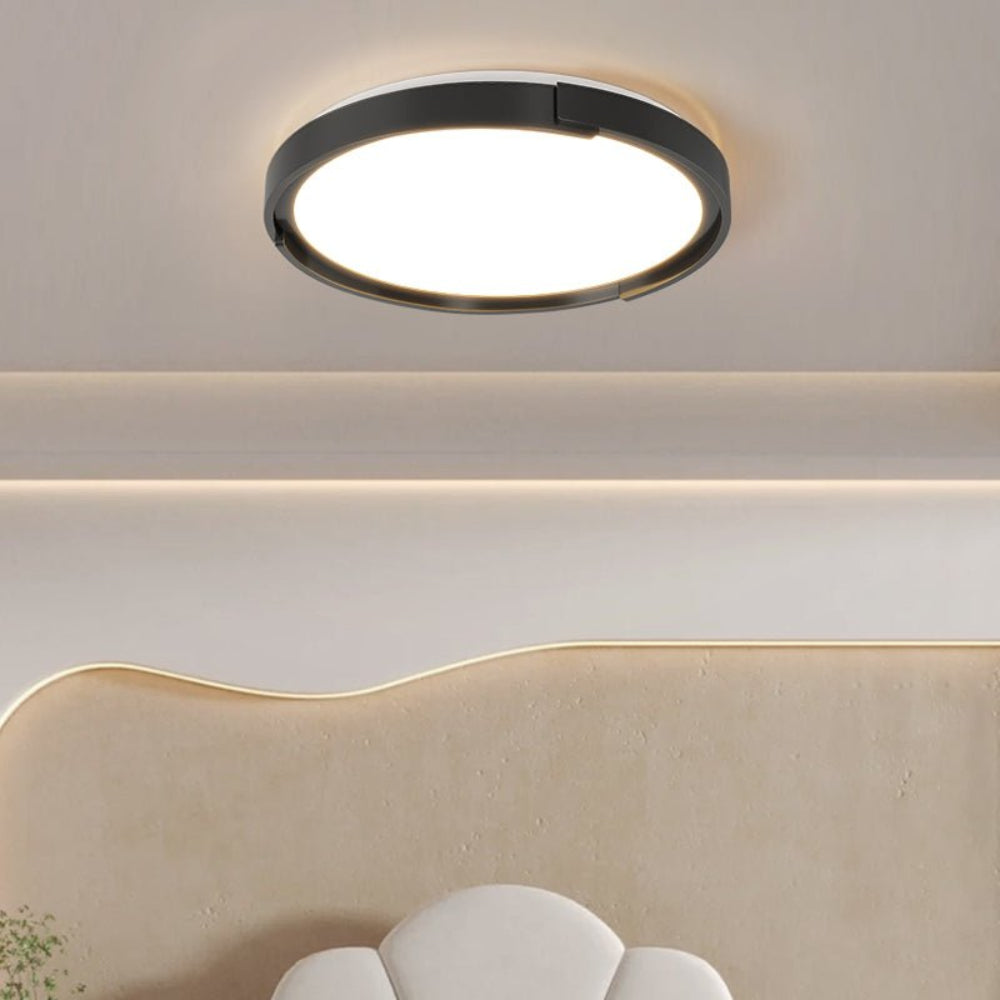 plafonnier minimaliste rond