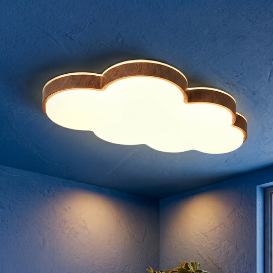 plafonnier en forme de nuage moderne