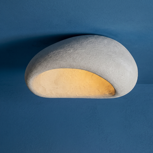 plafonnier inspiration nordique blanc