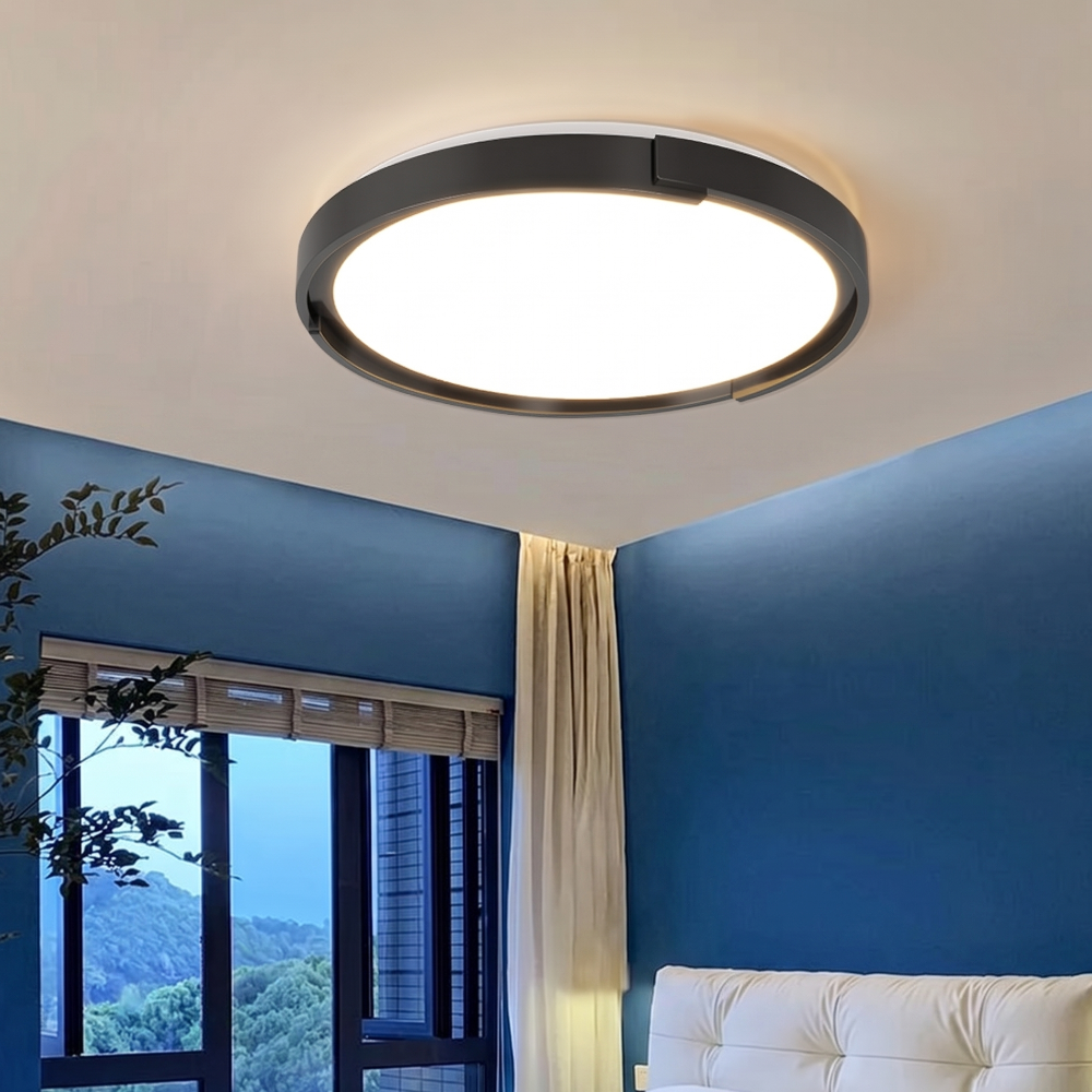 plafonnier minimaliste rond