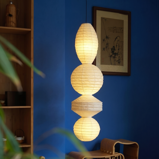 plafonnier lanterne japonaise