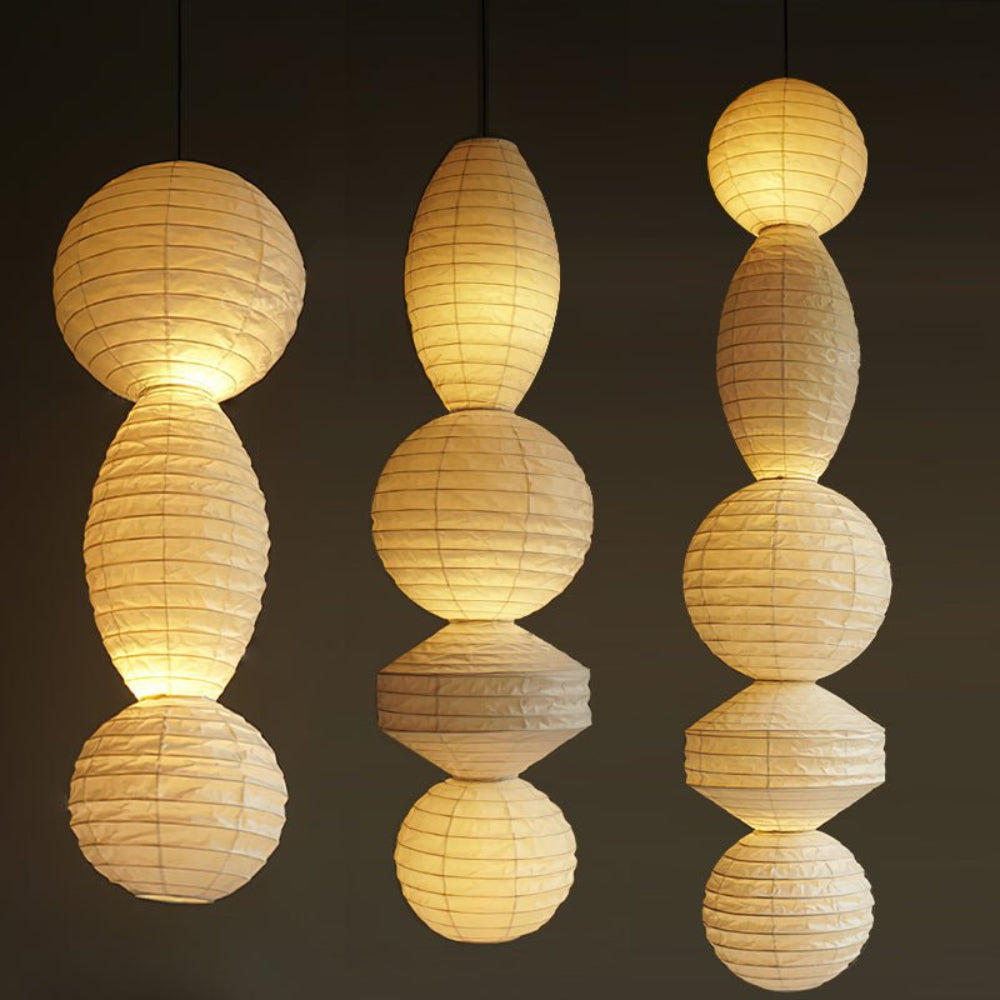 plafonnier lanterne japonaise