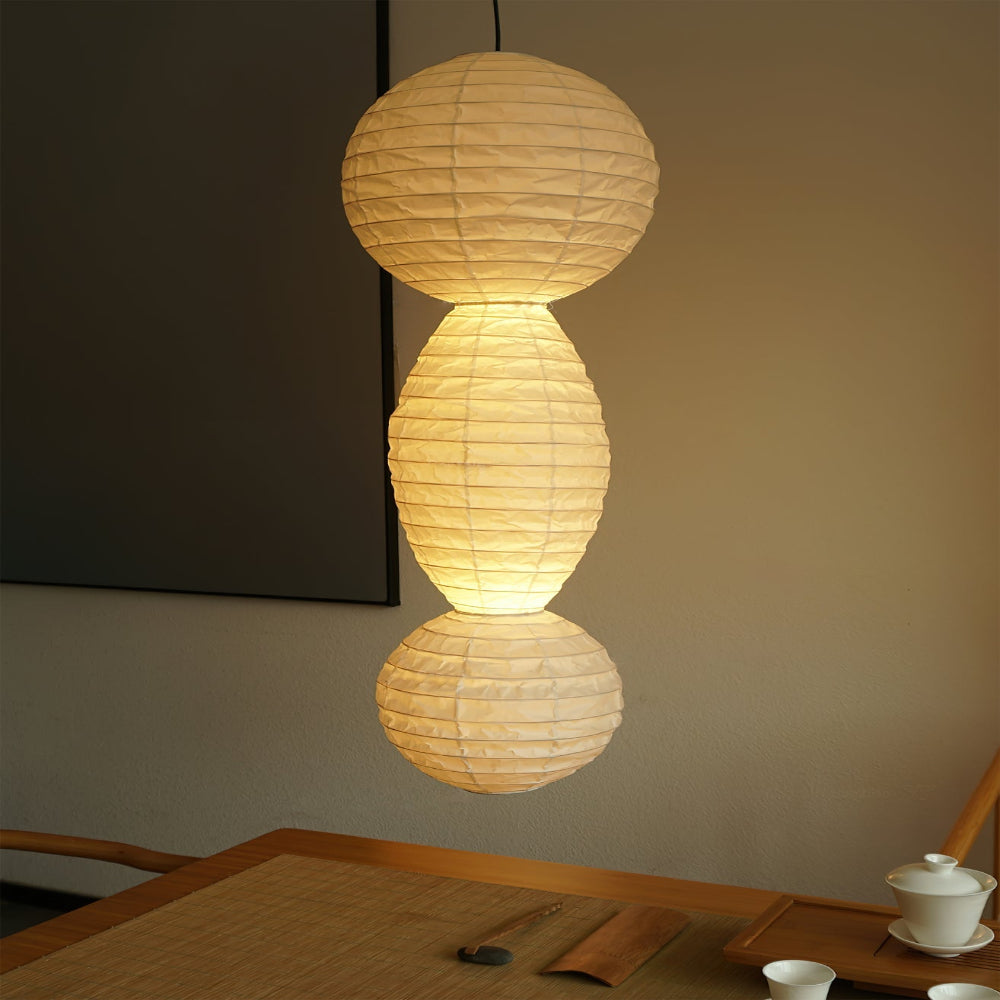 plafonnier lanterne japonaise