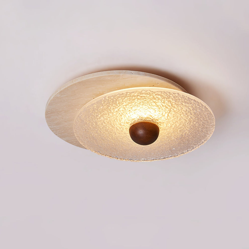 plafonnier disque art déco