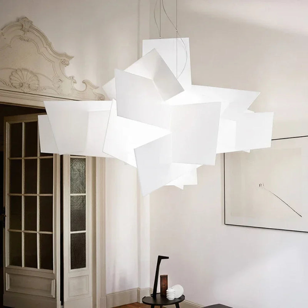 plafonnier design asymétrique