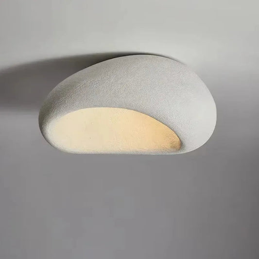 plafonnier inspiration nordique blanc
