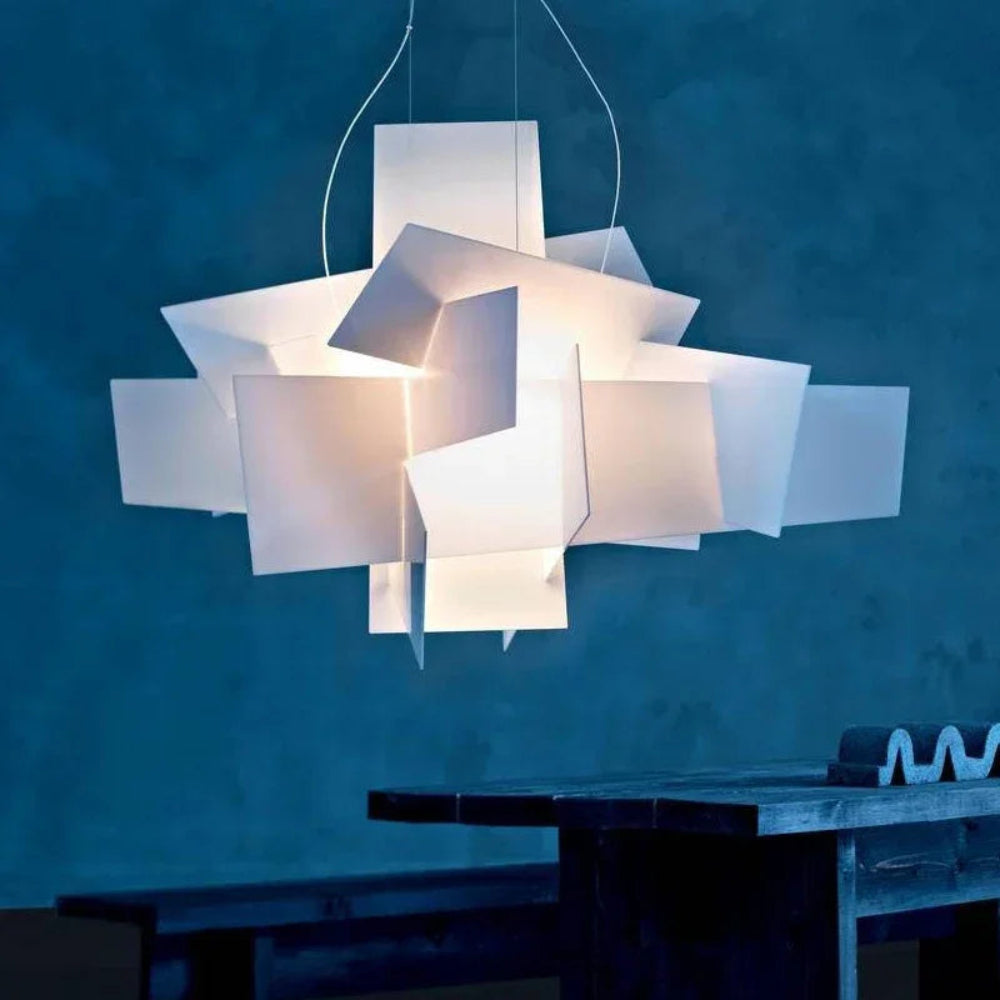 plafonnier design asymétrique