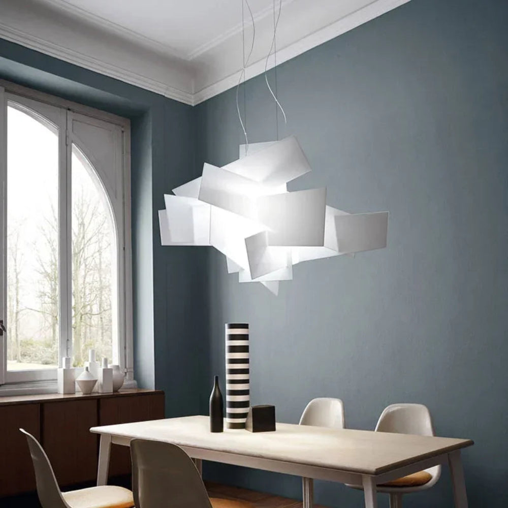 plafonnier design asymétrique