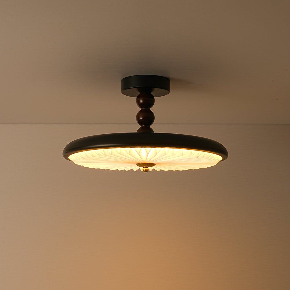 plafonnier pour salon style art déco