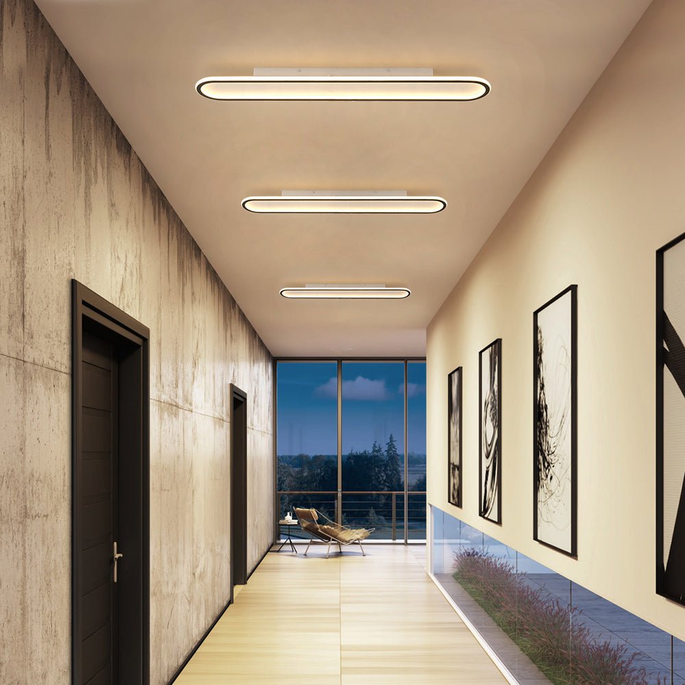 plafonnier long design