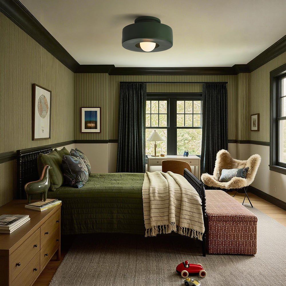 plafonnier chambre scandinave